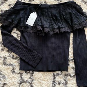 Off the shoulder ladies top